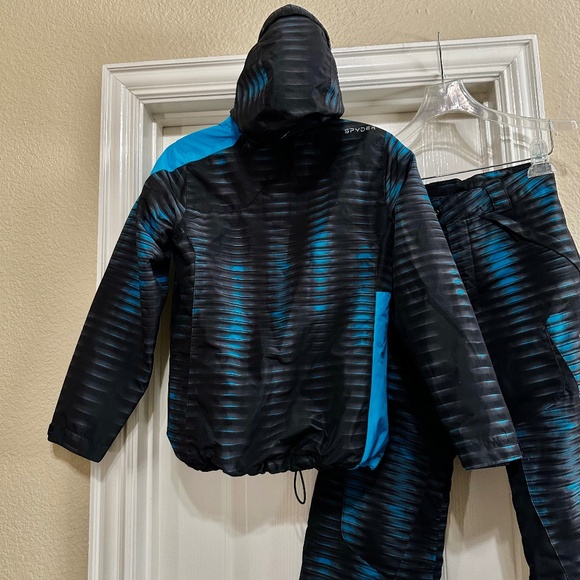 Boys Spyder Ski Snowboard Jacket Pants Set - Picture 6 of 14